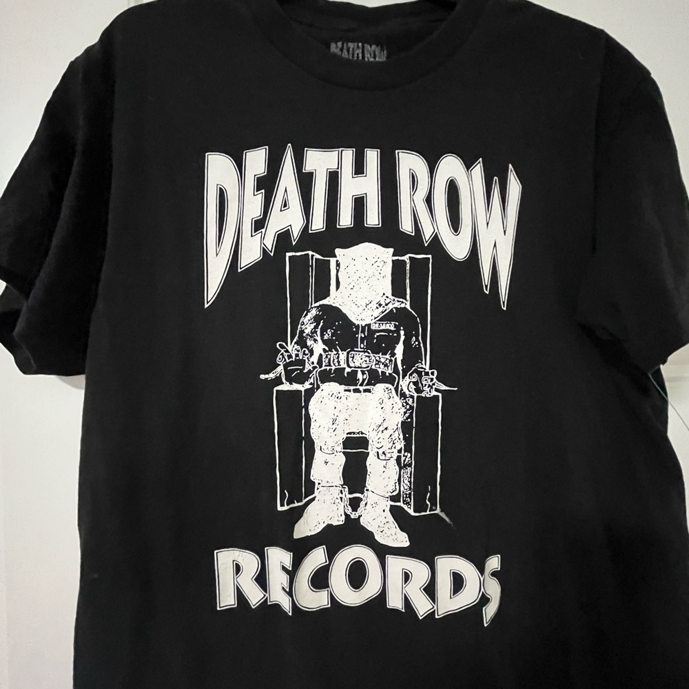 Death Row Records T-Shirt, Size L, EUC - Picture 2 of 5